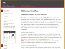 Tablet Screenshot of mbcinc.org